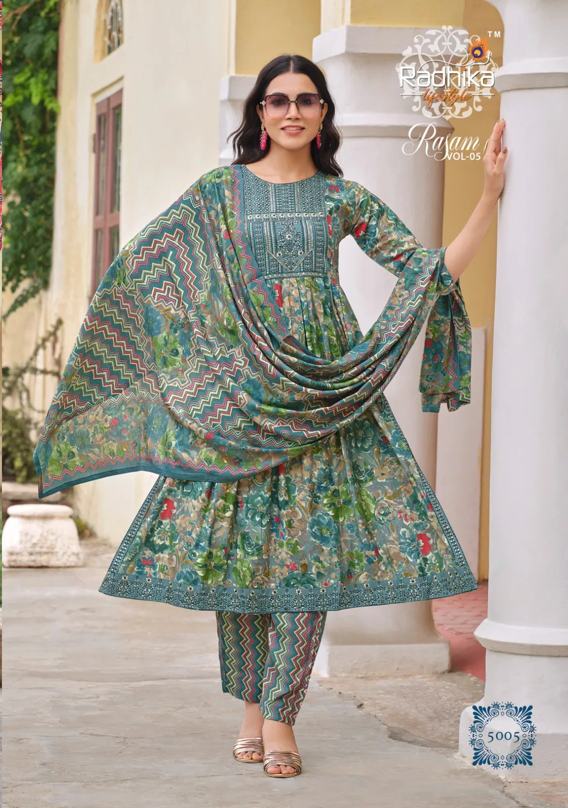 Rasam Vol 5 By Radhika Readymade Suits Catalog